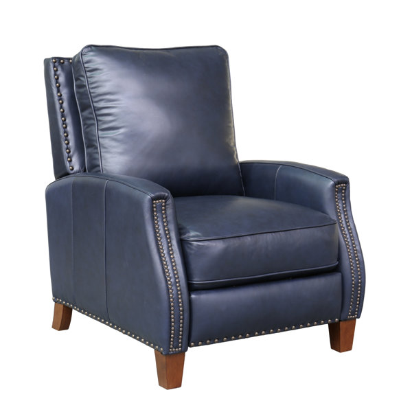 Birch Lane™ Llewellyn Leather Recliner & Reviews Wayfair